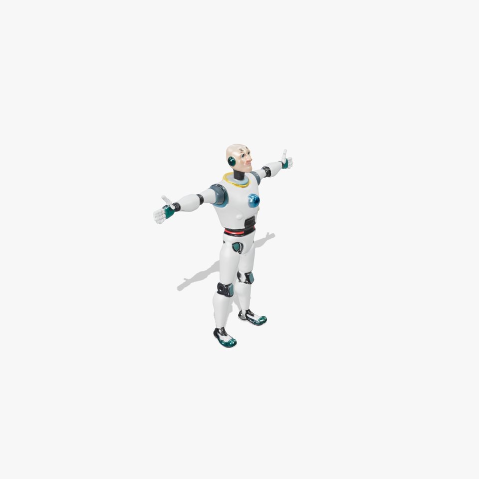 Friendly Robot Character model pack